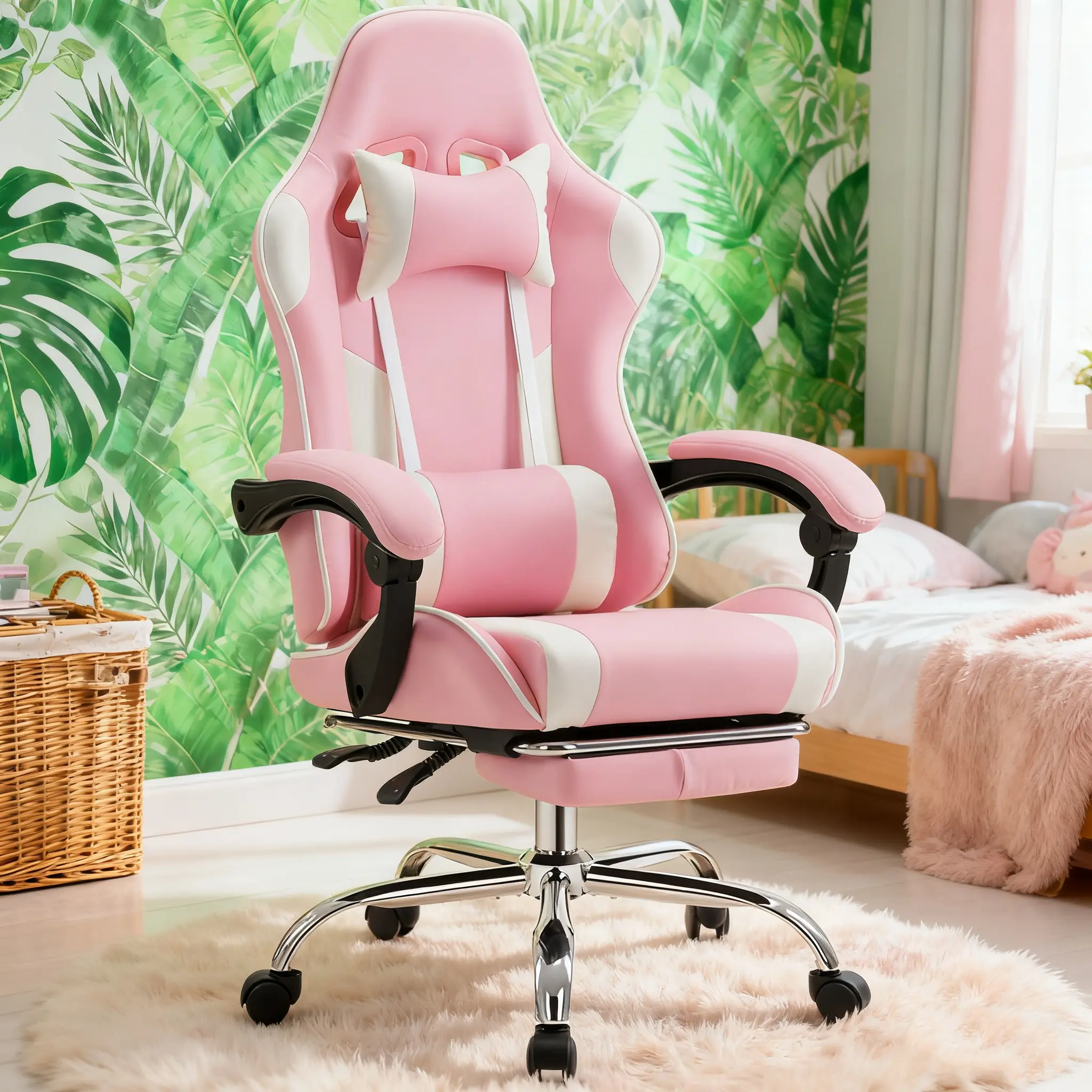 Pink (No LED Lights+ No Speakers+No Massage