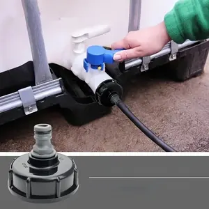 Ibc Ton Barrel Adapter Quick Connect Plug, RV Water Tank Connector, Available in 1pc, 2pc, 3pc, Durable & Convenient