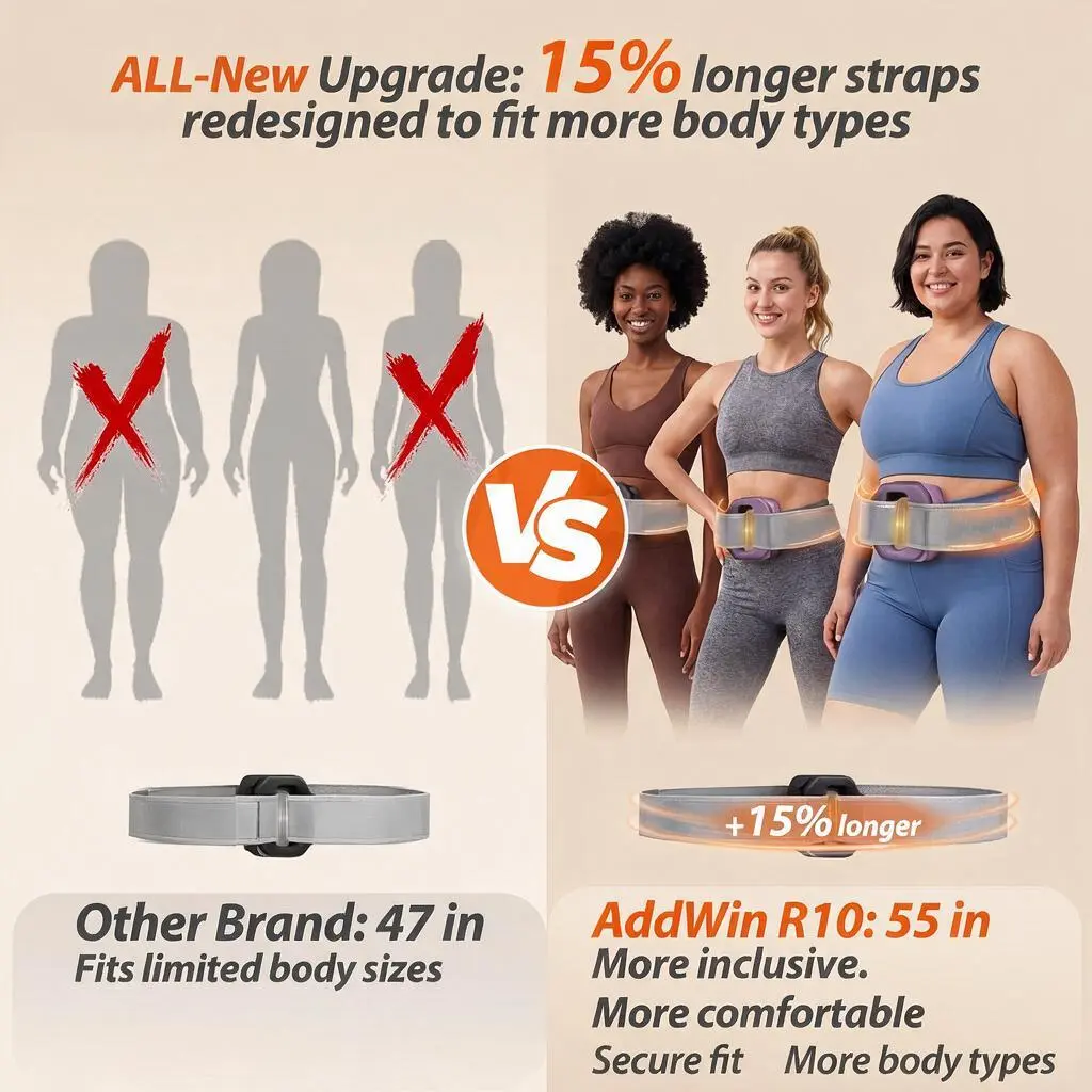 Cordless Rechargeable, Designed for Waist & Back Muscle Recovery portable massager parents gift summervibes