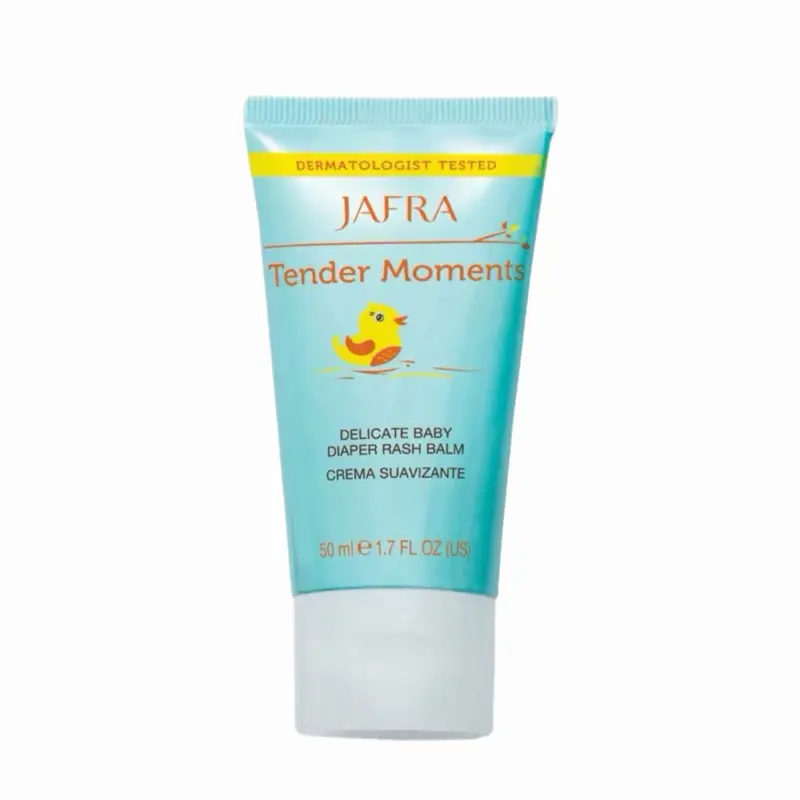 JAFRA Tender Moments Diaper Rash Balm 1.7 fl oz Gentle on Skin Dermatologist Tested for Delicate Baby Skin Care