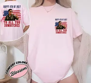 Maverick Tom Cruise Happy 4th Of July To All You Sumbitches Shirt, Classic Movie, Funny Show Fireworks