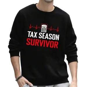 Tax Day Accountant Long Sleeve Sweatshirt – Perfect for Tax Season Workdays