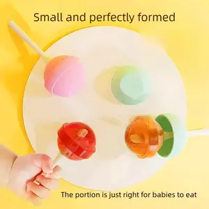 6PCS DIY Creative Popsicle/Ice Cream Mold for Home Use — Food Grade, Easy to Release