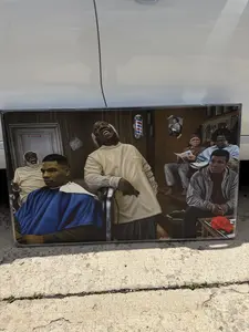 Barbershop Talk Canvas