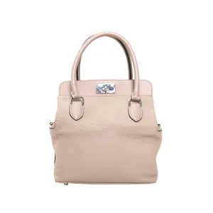 Pre-owned HERMÈS 【Deposit:1000; Left price:3649】HERMES Toolbox 20 Glycine(4W) Clemence Leather Stamp