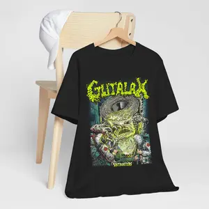 Gutalax Metal Band Unisex Tee, Grindcore Deathcore Hardcore Punk Shirt, Heavy Metal Music Fan Gift