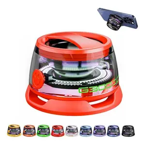MOKATA 2026 G300 Magnetic Bluetooth-compatible Speaker, Portable Wireless Speaker with Phone Holder, RGB Function Speaker for Camping, Parties and Computer Desktop Use, Audio, Multifunctional Portable Speaker