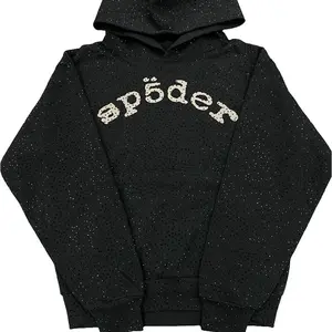 SP5DER RHINESTONE HOODIE
