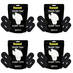 Sweet Mouth Tape with Breath Hole for Better Sleep Pink Gentle Adhesion 120/60/30 Pcs Healthcare Strong Adhesive Soft Sleep Strip Aid Natural