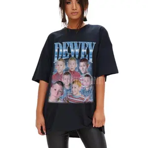 Vintage Dewey Homage T-Shirt - Malcolm In The Middle Character Tee For Erik Per Sullivan Fans Tshirt