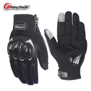 Motorcycle riding gloves for both men and women, breathable, anti-fall, wear-resistant, touchscreen compatible, protective, suitable for all seasons and outdoor motorcycle riding