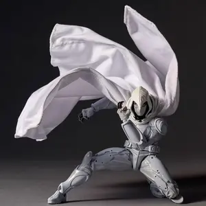 Kaiyodo Revoltech Yamaguchi No.178 Action Figure Moon Knight Set Garage Kit Mechanical Knight Action Figure Collect toys Gifts