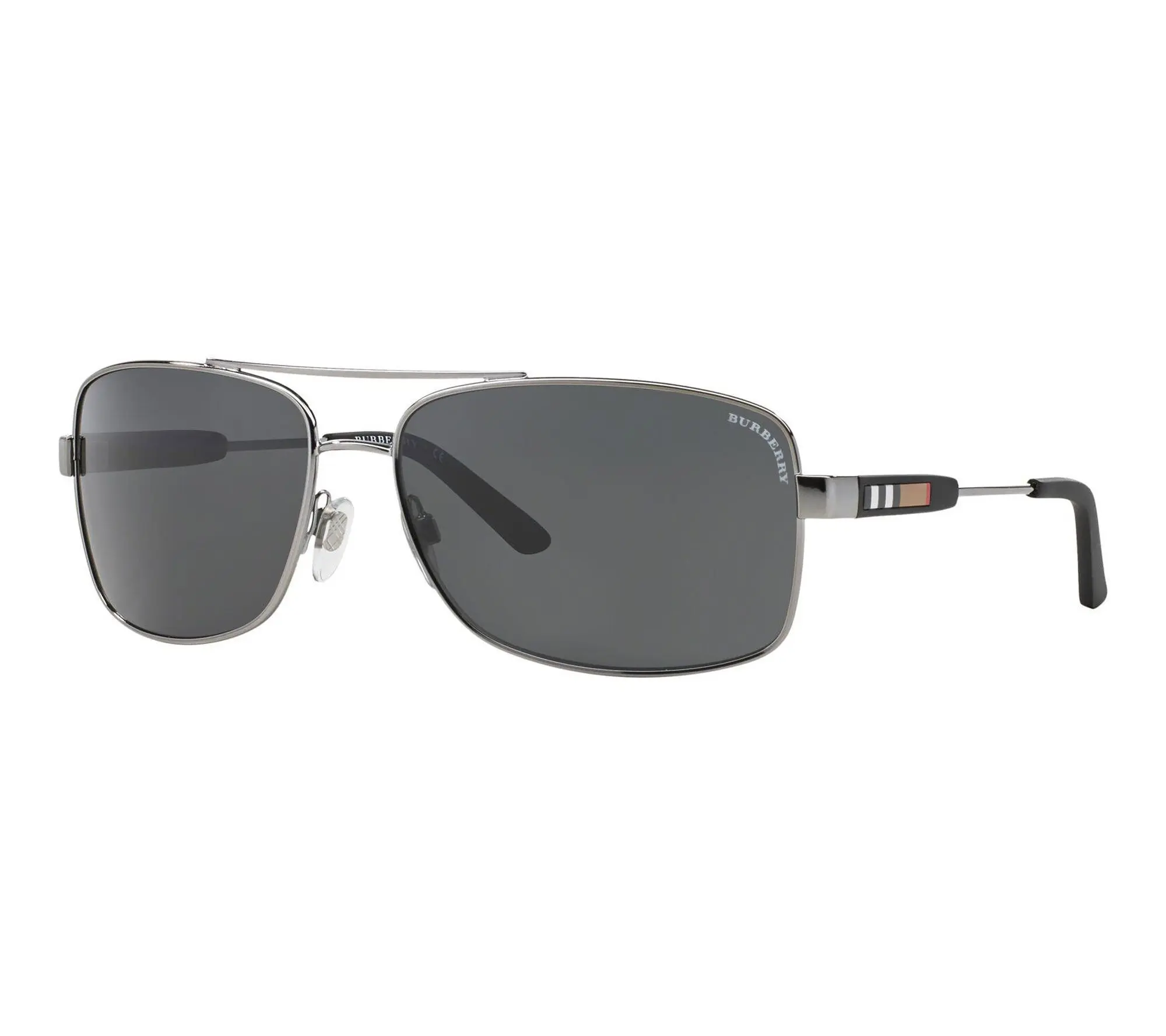 Burberry BE3074 Sunglasses - Gunmetal/Grey