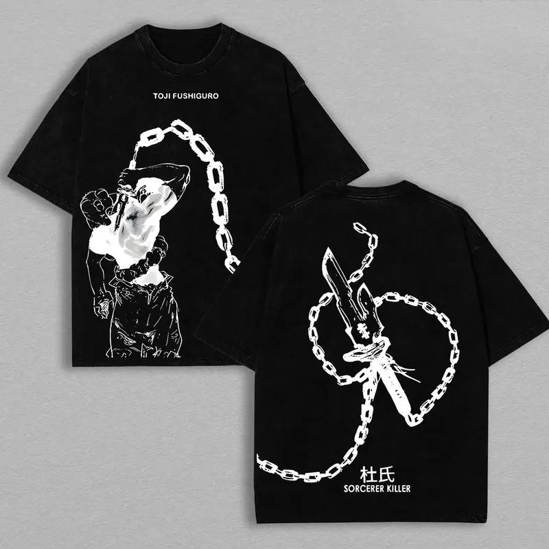 valentine shirts Toji Shirt Wash, Jjk Anime shirt, Toji Fushiguro shirt, JujutsuKaisen Anime Shirt Manga Acid Washed Lightweight Cotton T-shirt Hoodie, Sweatshirt,  Vintage Shirt, Anime Lover Round Neck Streetwear