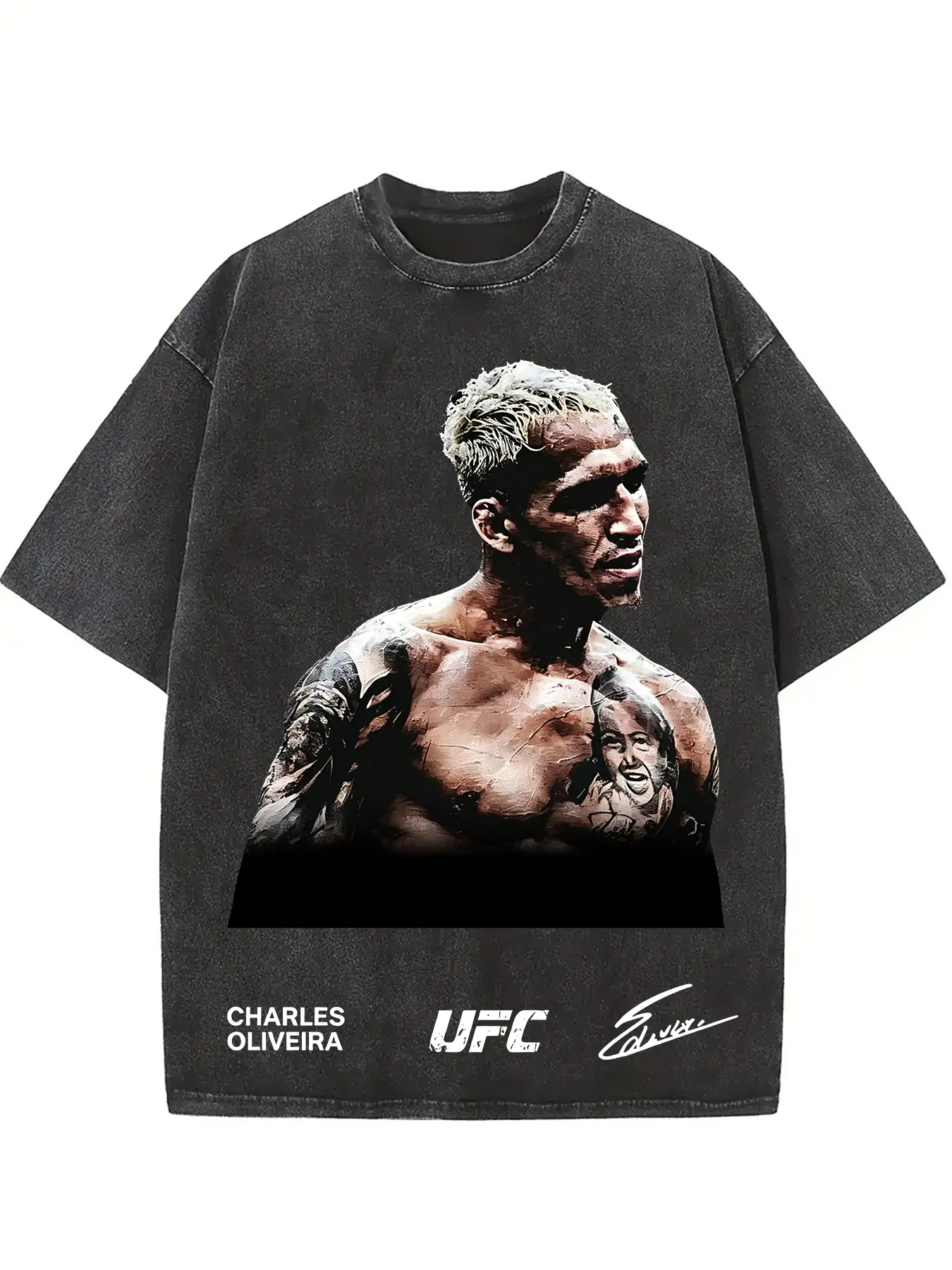 CHARLES OLIVEIRA TEE , Boxing T-shirt, Boxer Tee, Sports Shirt, UFC Shirt, MMA Shirt, Workout T-shirt, Gift for Him Gift For Her Hoodie Sweatshirt Crewneck Man Menswear Stylish