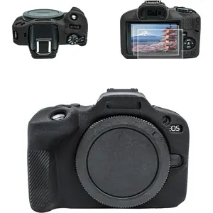 EOS R100 Camera Accessories Kit -  Protective Case, LCD Screen Protector (2 Packs), Hot Shoe Cover