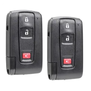 2 Replacement for 2004 2005 2006 2007 2008 2009 Toyota Prius Remote Car Key Fob Shell Case MOZB21TG 3 Button