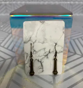 Microphone Earrings - Unisex Lightweight Design for Music Lovers & Performers - Comfortable All-Day Wear - Perfect for Casual Outings & Parties