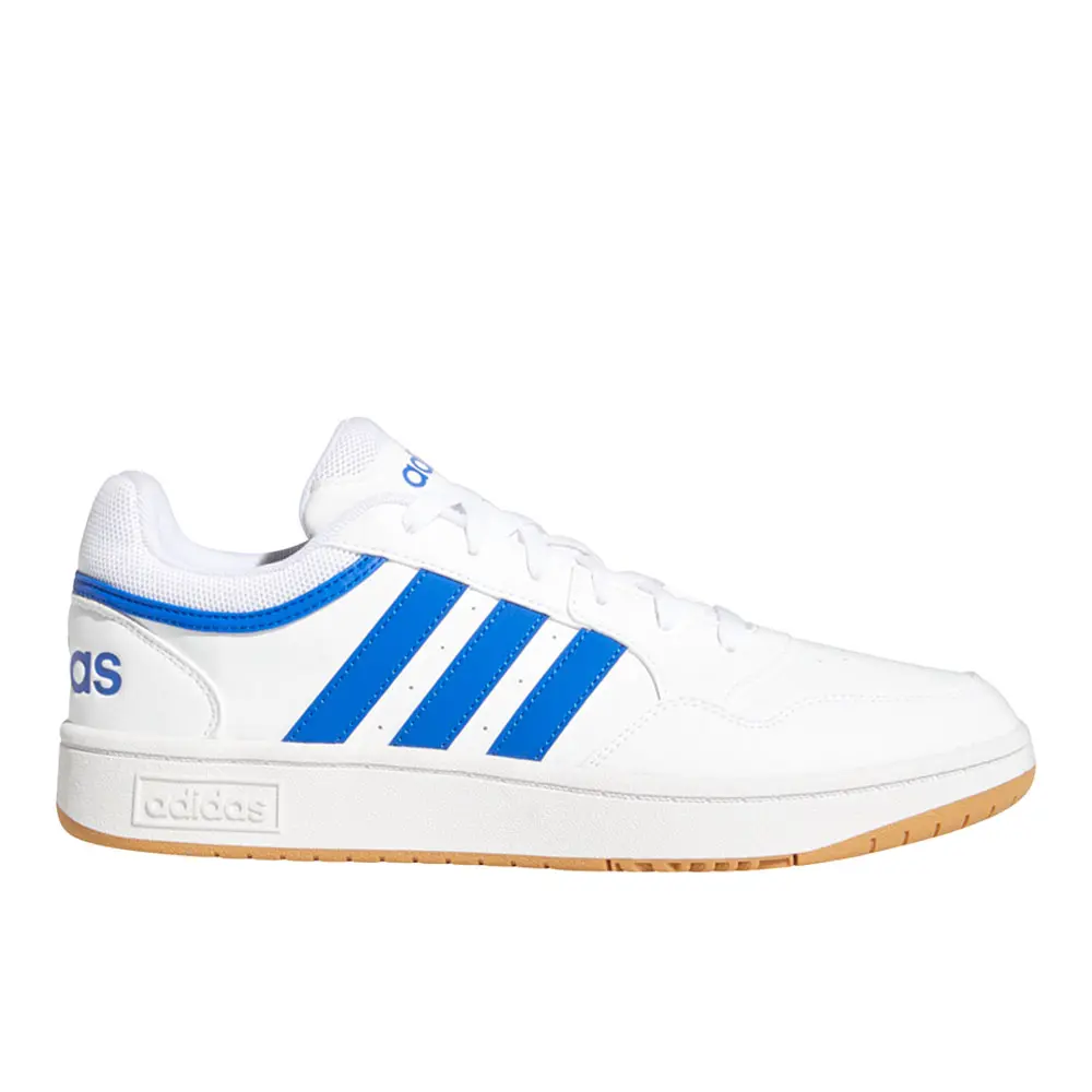 adidas Mens Hoops 3.0 Low Classic Vintage Sneakers Shoes Casual - White