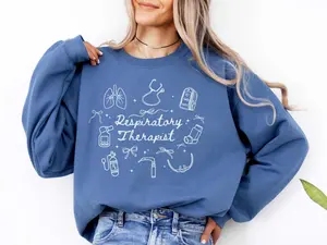 Respiratory Therapist sweatshirt T-shirt, respiratory therapist shirt, Respiratory therapy gifts, nicu respiratory therapist, respiratory therapy Crewneck Hoodie Womenswear Oversized
