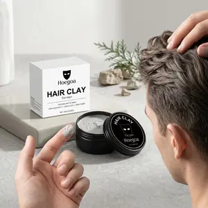 Men's Hair Clay for Natural Volume, Smooth Shine, Long-Lasting Hold, Matte Finish, Styling Mud for Men, Perfect for Daily Use