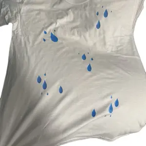 Amaya Line Product with Blue Droplet Design in White Context