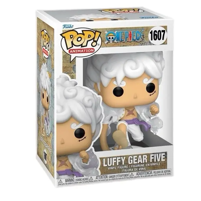 Anime Funko Pop! Luffy Gear Five #1607 (One Piece) Anime Collectible Vinyl Figure
