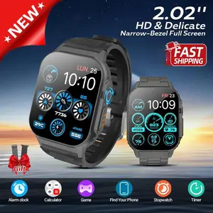 2026 New Arrival Touchscreen Smartwatch with Bluetooth Calling  2.02 HD Display, Outdoor Fitness & Health Tracking, Multi-Sport Smartwatch Gift Smartwatches Cheap smart watch techgadgets smartwatch 2026 usashopping