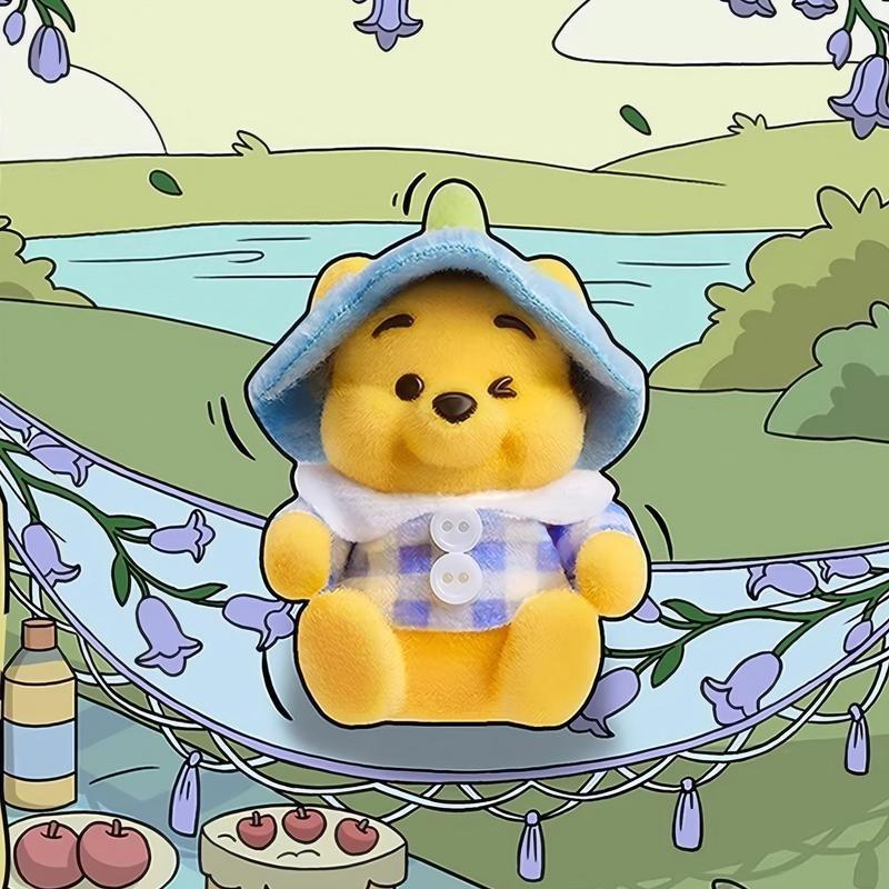 [Holiday Surprise Blind Box]Disney Winnie the Pooh Garden Series Blind Box – Cute Mystery Collectible Figurines for Gifts & Home Decoration