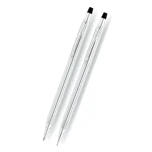 Classic Century® Lustrous Chrome Pen and Pencil Set
