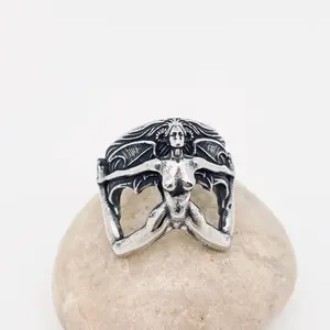 Mio Queena Stainless Steel Female Devil Ring