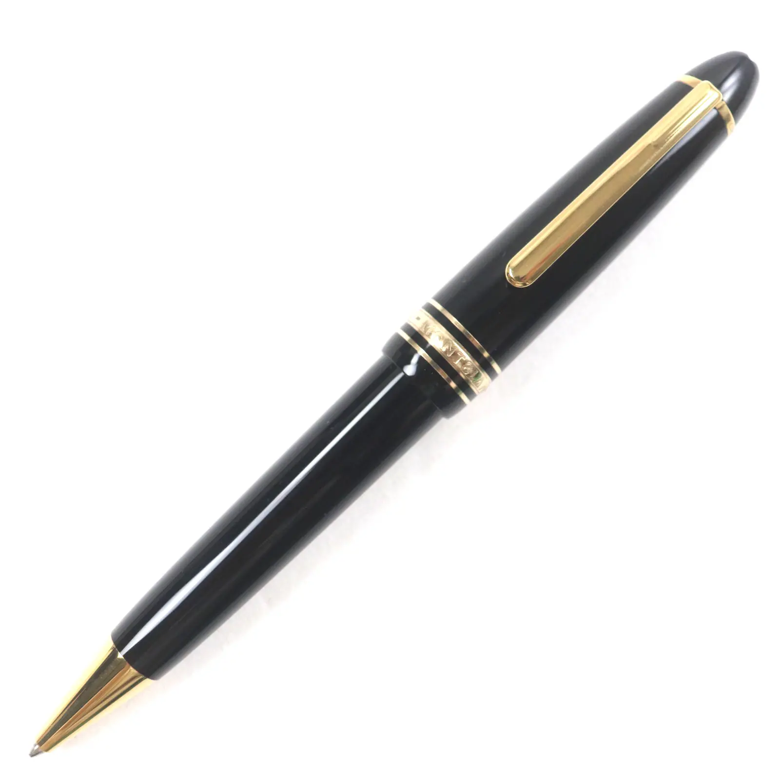 Pre-owned Montblanc Others Small Leather Goods Meisterstückle Grand Ballpoint Pen
