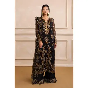 Festive Stitched Organza 3 Piece MW4S028 J(94)