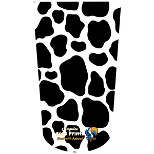 Amputee Sock ”Cow Pattern V1″, Prosthetic Limb Sock, 3ply Stump Sock