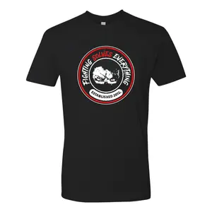 Las Vegas Combat Academy 'Fighting Solves Everything' Rash Guard - Unisex Fightwear