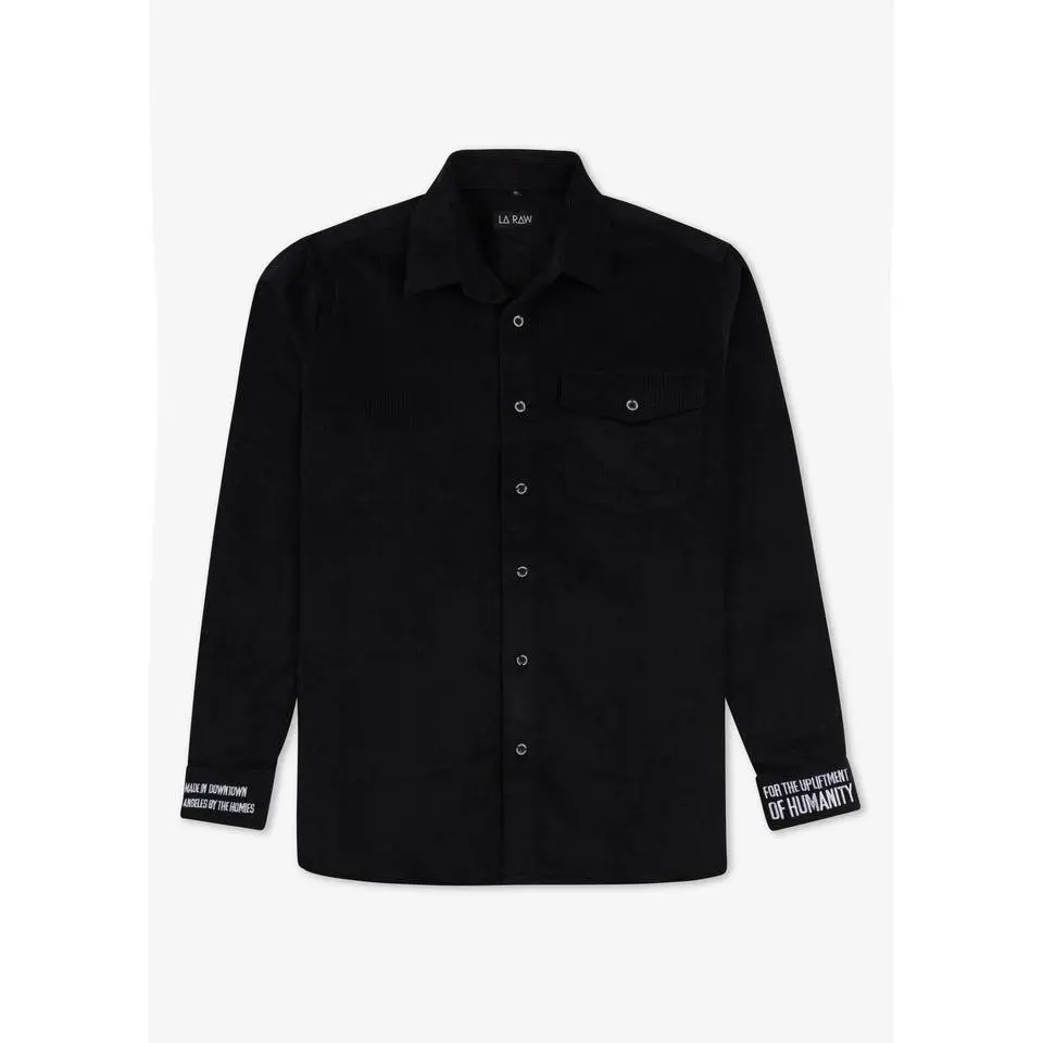 GRATITUDE CORDUROY SHIRT