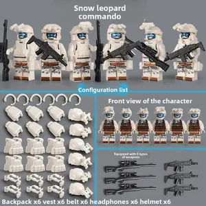 World War Ii Interactive Building Blocks, Dolls, Plush Toys, Mini Dolls, Toys, Cartoon Characters, Fun Educational Playset
