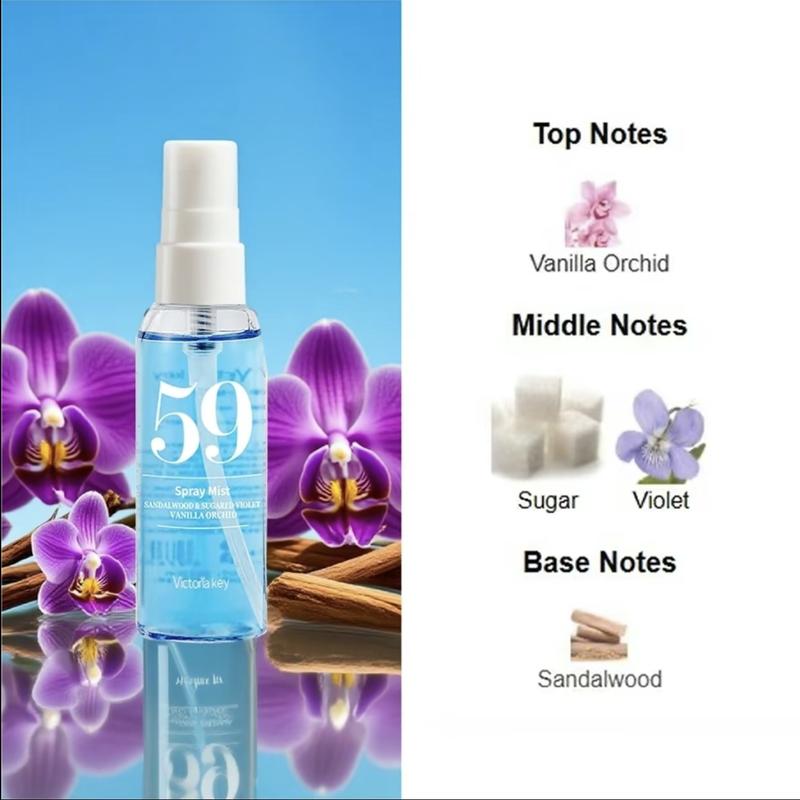 VictoriaKey Summer Limited Edition Brazilian Fragrance Mist Set Natural Fresh Scent for Travel Home Office Perfect Holiday & Christmas Gift(Alcohol-Free ), fruity perfume set