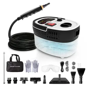2500W High-Temperature Handheld Steam Cleaner,Portable Car Steam Cleaner with Long Steam Hose 2500W High-Temperature Handheld Steam Cleaner,Portable Car Steam Cleaner with Long Steam Hose