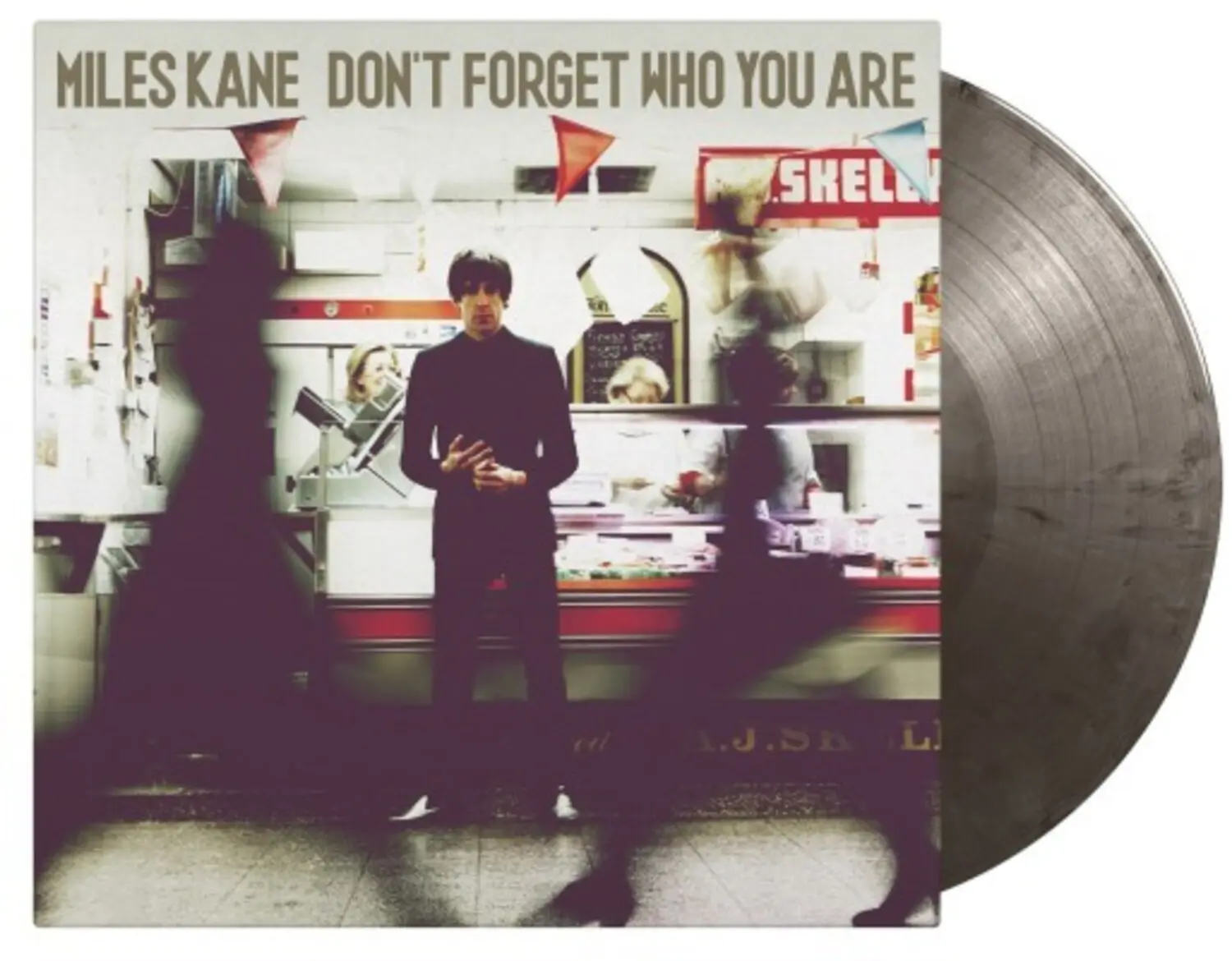 Miles Kane - Don't Forget Who You Are - Limited Gatefold 180-Gram Silver & Black Marble Colored Vinyl  [VINYL RECORD - LP] Black, Colored Vinyl, Gatefold LP Jacket, Ltd Ed, 180 Gram, Silver, Holland - Import