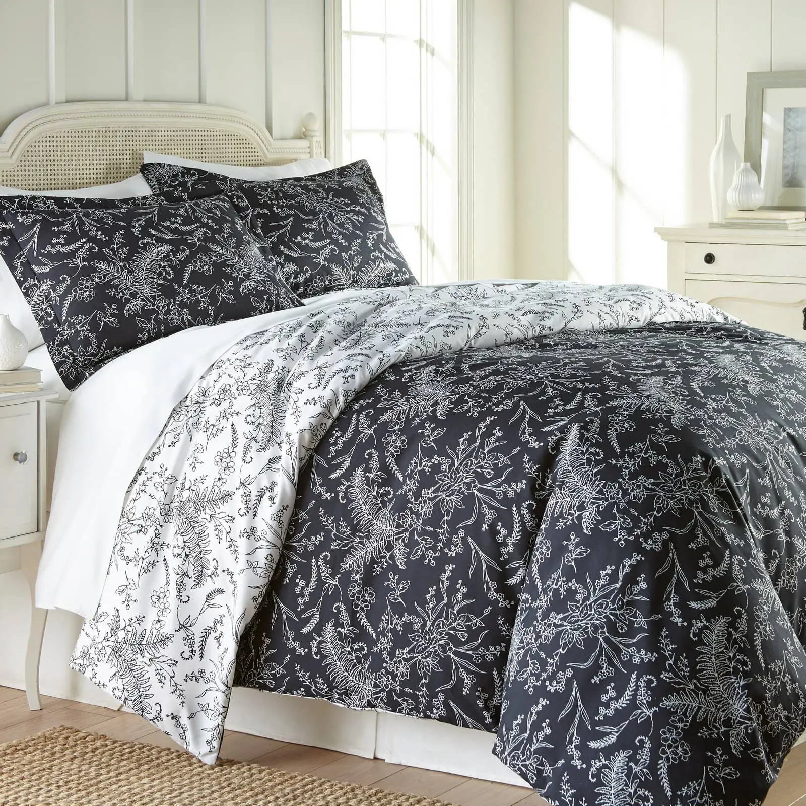 Winter Brush Reversible Duvet Cover Set - Machine Washable, Bedroom Bedding, Decorative Bedding Option, Bedroom Bedding Set, Decorative Bedding Set