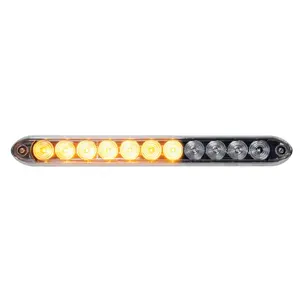 15-1/2" Amber LED Warning Traffic Advisor Directional Arrow Light Bar