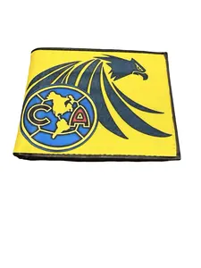 Billetera del America de Piel Men’s Leather wallet America Aguilas del America