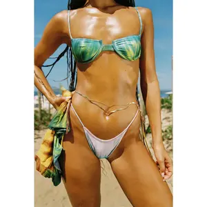 Elif Underwire Tie Dye Bikini Top