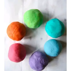 Homemade Playdough - Any color                           5 Simple Ingredients