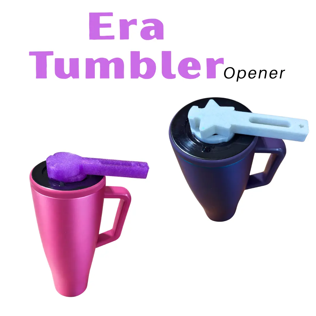 Era Tumbler Opener Tool - Kitchen Utensil Gadget for Easy Lid Access, Lightweight, Durable 3D-Printed Design