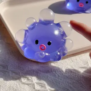 Bouncy DIY Bubble Octopus Squishy Toy Slow Rising Mud Like Texture Excellent Hand Feel Perfect Holiday Party Gift Kawaii Squishies