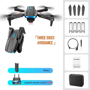 2025 new E99 drone Aerial photography GPS positioning folding toy remote-controlled airplane six-channel gyroscope 360-degree roll forward