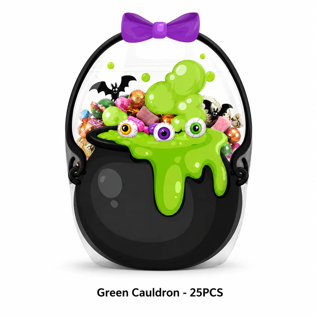 Green pots—25 pcs