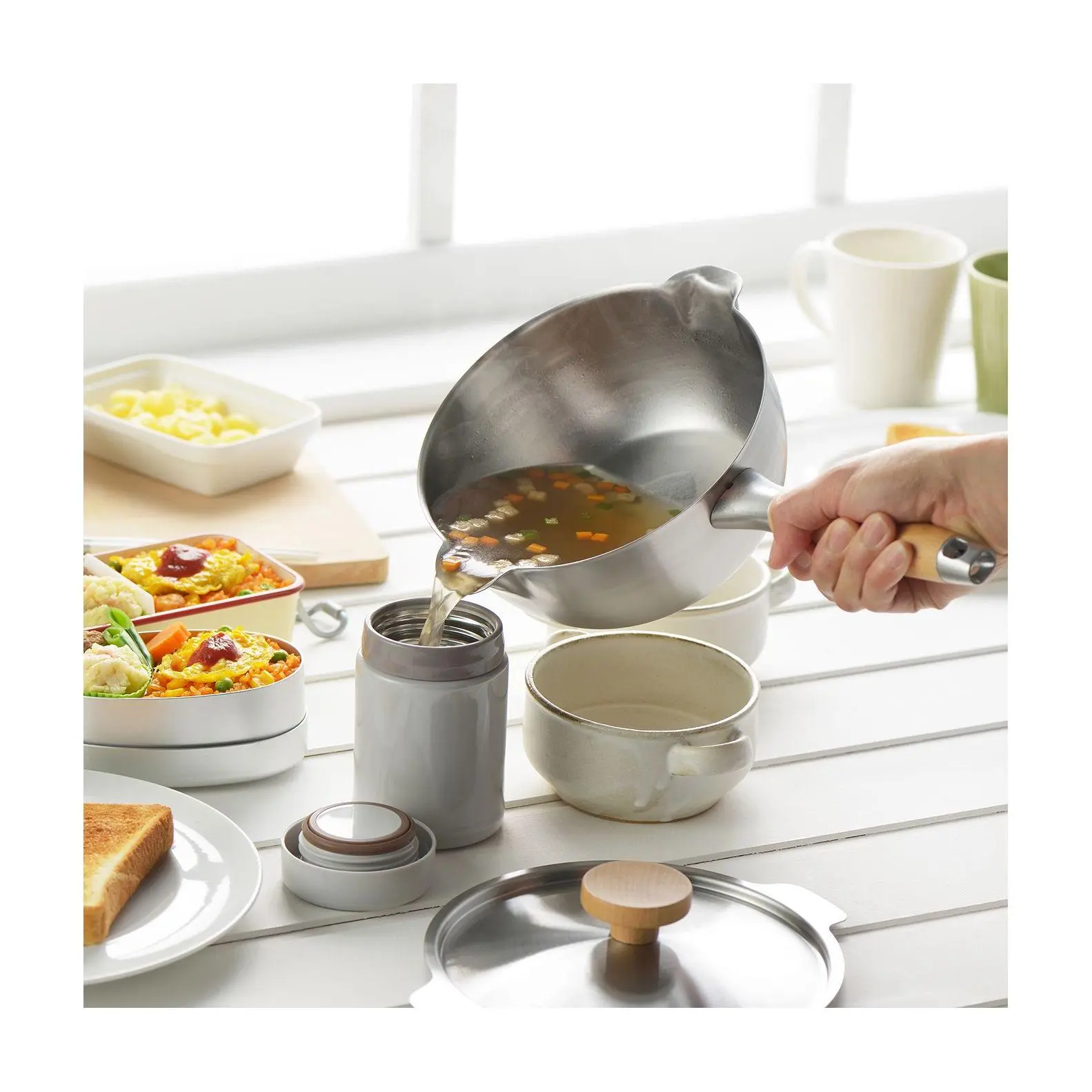 Yoshikawa Cookware Aikata Sauce Pan-20cm